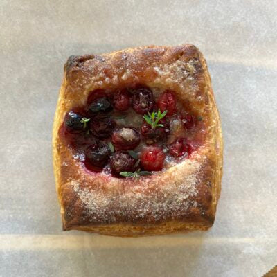 Cinnamon Cranberry Brie Croissant