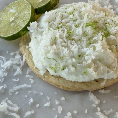 Coconut Lime Sugar Cookie