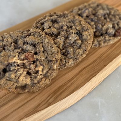 Oatmeal Raisin and Chocolate Chip Cookie